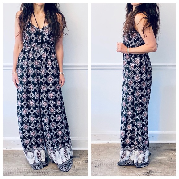 #03 GORGEOUS PRINT WIDE LEG TANK JUMPSUIT - Picture 6 of 16